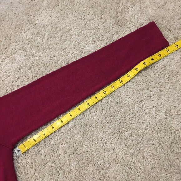Merlot Red Twist Hem Pullover Knit Sweater Top - Picture 15 of 15
